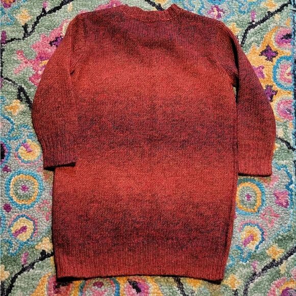 Madewell Wallace Rowboat Ombre Tonal Wool Alpaca Tunic Sweater XS - Picture 4 of 6